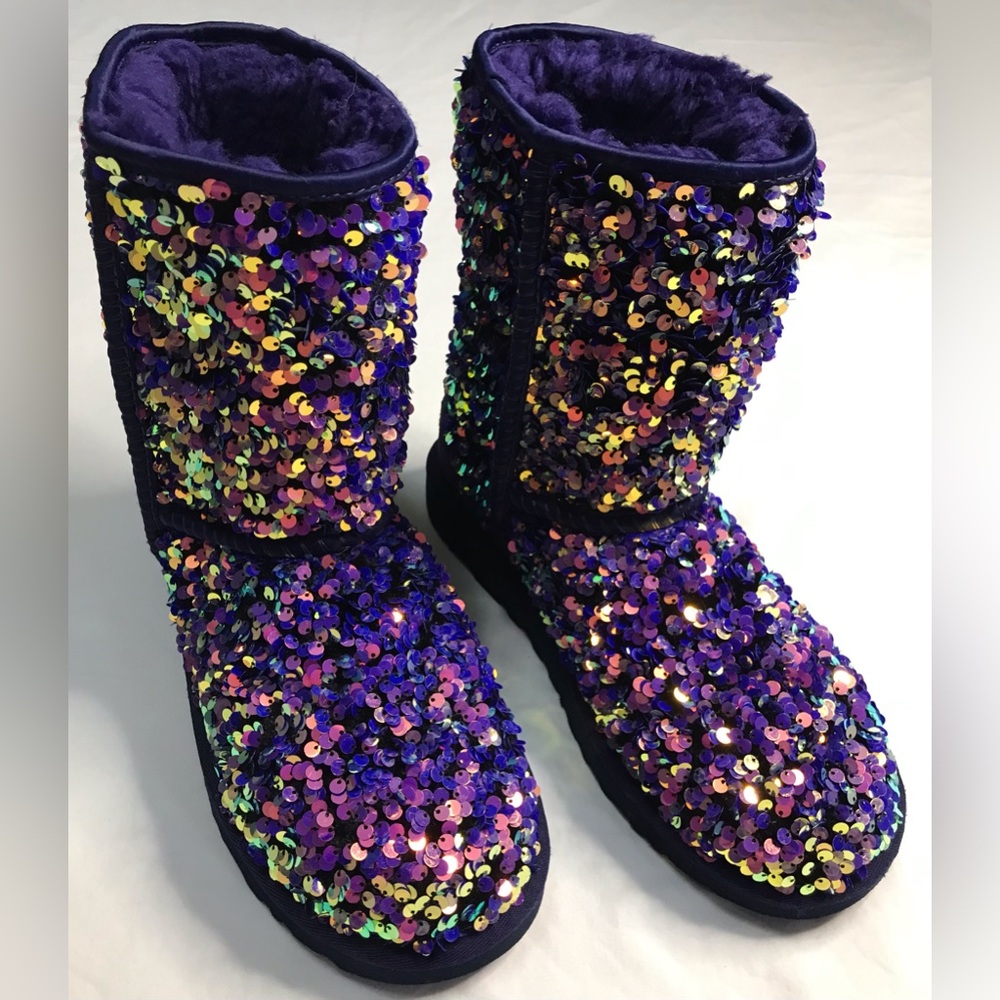 Ugg Sequin Stellar Short Boot - Picture 12 of 14